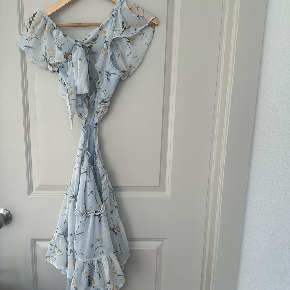 Selfie Leslie Cut Out Floral Mini Dress - Picture 5 of 5
